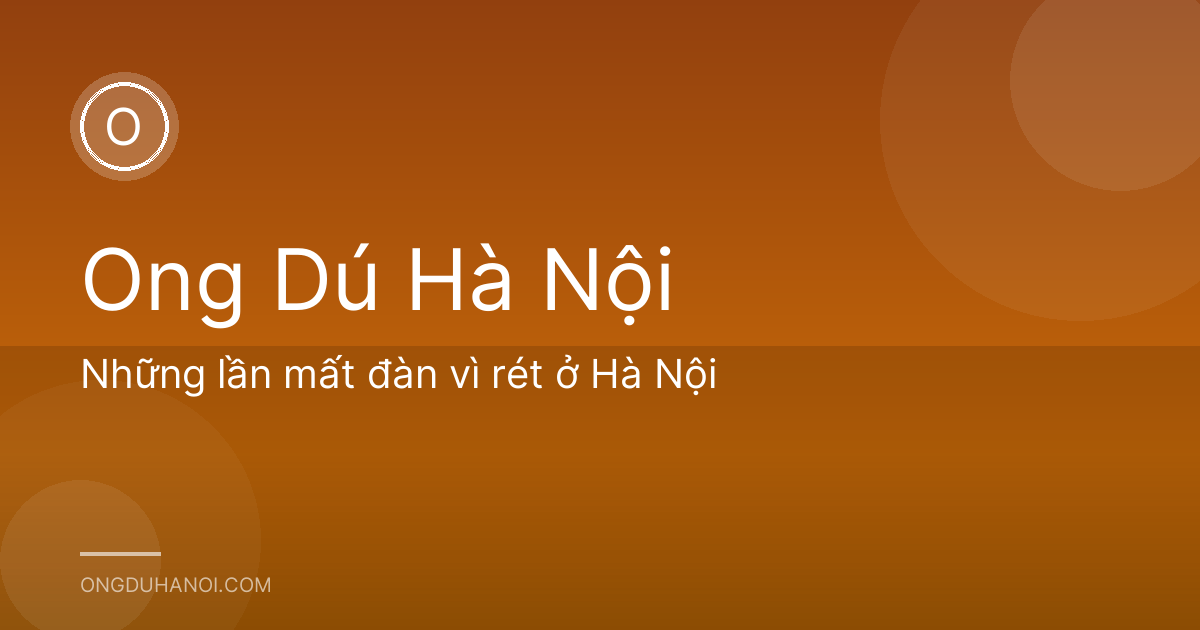 Những lần mất đàn vì rét ở Hà Nội